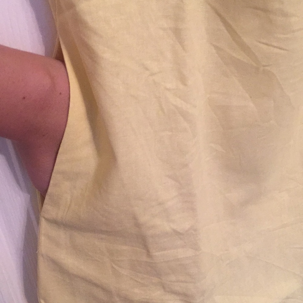 One Shoulder Linen Dress - Picture 7 of 8